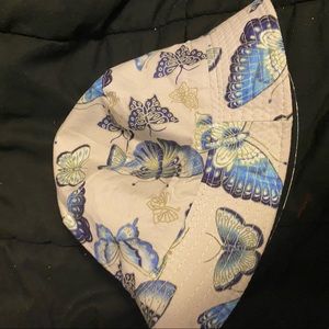 Butterfly Printed Bucket Hat
